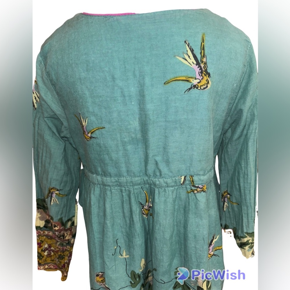 Yo Baby Floral Dress Size 9 - Picture 6 of 10